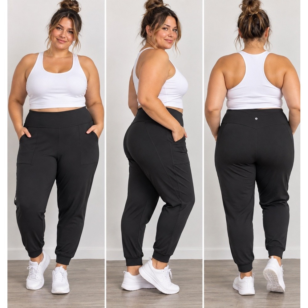 Lululemon Align High-Rise Jogger 28" Black Size 20 - Nulu Pants, Pockets,  Plus